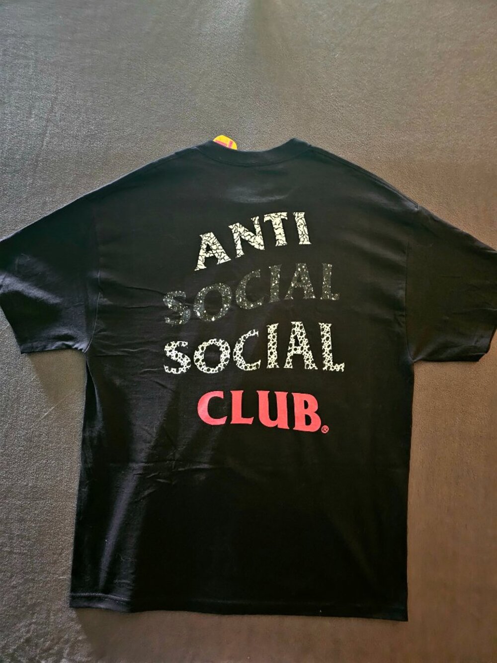 Anti Social Social Club T Shirt Mens XL Black Graphic Logo Streetwear NWT ASSC